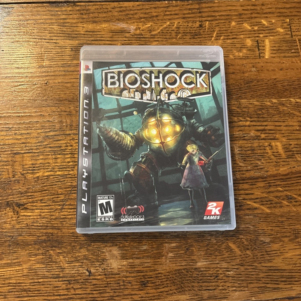 BioShock (Sony PlayStation 3, 2008) Complete With Manual